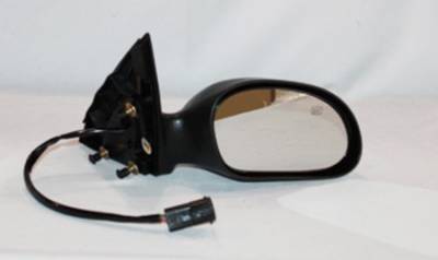 New Lh Door Mirror Fits Ford 06-10 Ranger Chrome Power W/O Heat Fo1320289 Fd102el Fo1321289