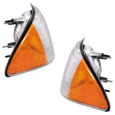Rareelectrical - Pair Corner Light Compatible With 1987-1993 Ford Mustang Lx 5.0L (87-93) Svt Cobra 5.0L (93) Svt - Image 8