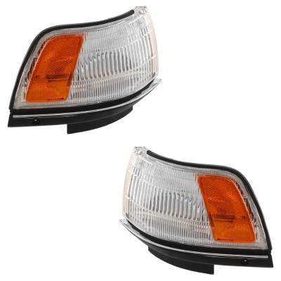 Rareelectrical - Pair Of Corner Lights Compatible With 1987-1991 Toyota Camry Le 2.0L (87-91) Base 2.0L (88-91) Dlx - Image 2