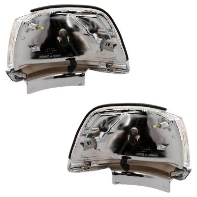 Rareelectrical - Pair Of Corner Lights Compatible With 1987-1991 Toyota Camry Base 2.0L (88-91) Dlx 2.5L (88-91) Dlx - Image 6