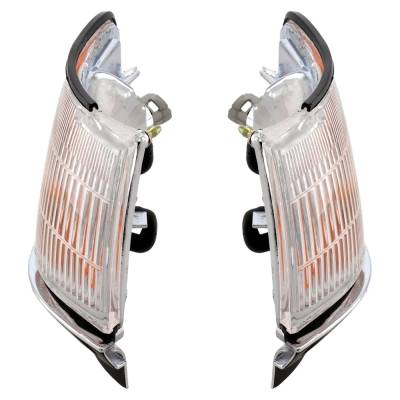 Rareelectrical - Pair Of Corner Lights Compatible With 1987-1991 Toyota Camry Le 2.5L (88-91) Le All Trac 2.0L - Image 8
