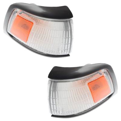 Rareelectrical - Pair Of Corner Lights Compatible With 1989-1991 Toyota Pickup Sr5 2.4L (89-90) Dlx 2.4L (89-91) Dlx - Image 6