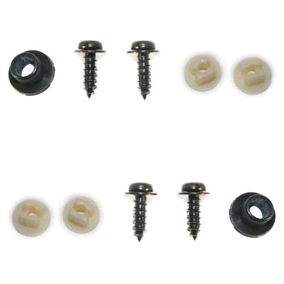 Rareelectrical - Pair Headlight Doors Compatible With 1985-1991 Mitsubishi Montero Base 2.6L (85-89) Sp 2.6L (89) - Image 5