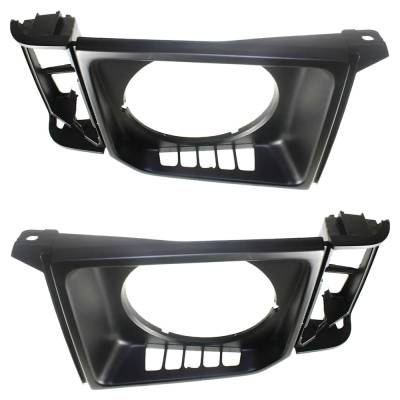 Rareelectrical - Pair Headlight Doors Compatible With 1985-1991 Dodge Raider Base 3.0L (89) Mitsubishi Montero Rs - Image 6
