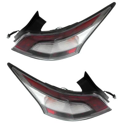 Rareelectrical - New Pair Of Led Tail Lights Compatible With Nissan Maxima Sv S Sedan 2012 2013 2014 By Part Number - Image 4