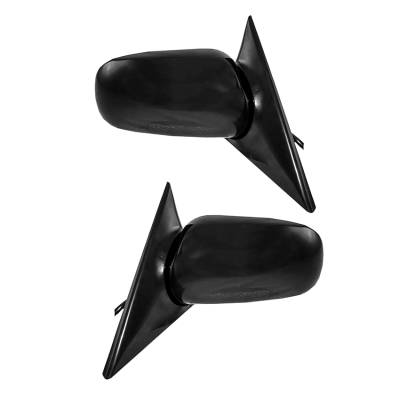 Rareelectrical - Left Driver & Right Passenger Side Door Mirror Compatible With 1997-2004 Chevrolet Classic Chevrolet - Image 2