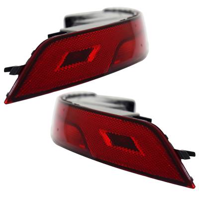Rareelectrical - New Pair Of Back Up Light Compatible With Audi Q5 Technik Sport Utility 4-Door 2021-2024 By Part - Image 3