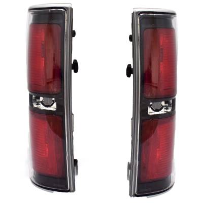 Rareelectrical - Halogen Tail Light Assembly Right Left Pair Compatible With 2010-2014 Ford F-150 Harley-Davidson - Image 3