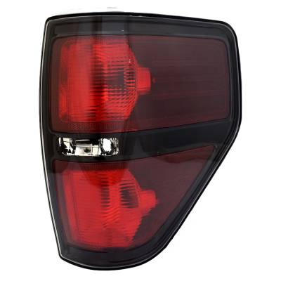 Halogen Tail Light Assembly Passenger Side Compatible With 2010-2014 Ford F-150 Harley-Davidson