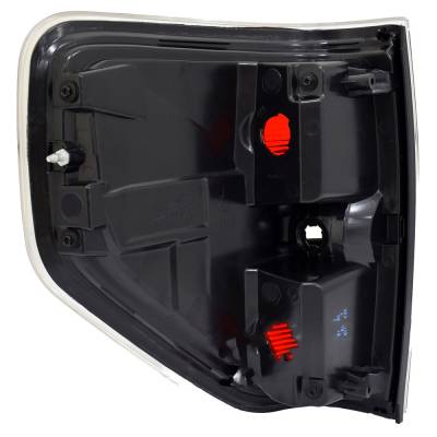 Rareelectrical - Halogen Tail Light Assembly Passenger Side Compatible With 2010-2014 Ford F-150 Harley-Davidson - Image 2
