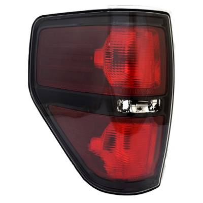 Tail Light Assembly Left Compatible With 2010-2014 F-150 Fx2 Lariat Limited Svt Raptor Styleside