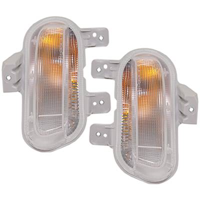 Rareelectrical - New Pair Of Front Parking Lights Compatible With Jeep Renegade Latitude Sport Utility 4-Door - Image 2