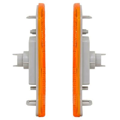 Rareelectrical - New Pair Of Side Marker Lights Compatible With Volkswagen Tiguan Limited Base Sport Utility 4-Door - Image 6