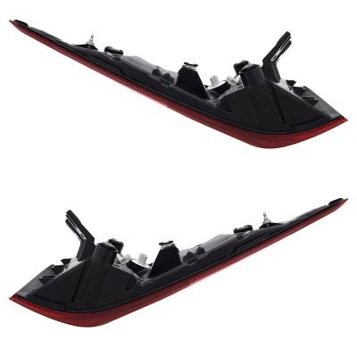 Rareelectrical - New Pair Of Tail Lights Compatible With Honda Odyssey Black Edition Mini Passenger Van 4-Door - Image 6