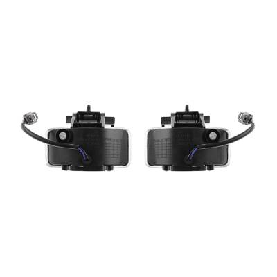 Rareelectrical - New Pair Of Fog Lights Compatible With Jeep Cherokee 1997-2001 55155136 55155137 Ch2593123 Ch2592123 - Image 2