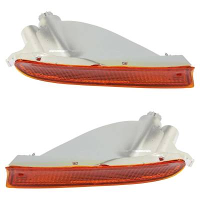 Rareelectrical - Front Turn Signal Lamp Left And Right Halogen Compatible With 1996-1997 Toyota Rav4 Base 2.0L - Image 4
