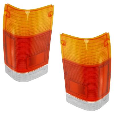 Rareelectrical - Pair Of Tail Light Lenses Compatible With 1986-1993 Mazda B2000 Base 2.0L (86-87) B2000 Lx 2.0L - Image 6