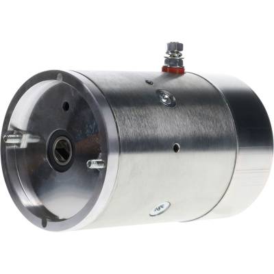 Rareelectrical - Snow Plow Hydraulic Pump Motor Compatible With Meyer Diamond E57 E60 Quick Lift 12V Cw Slotted Shaft - Image 2
