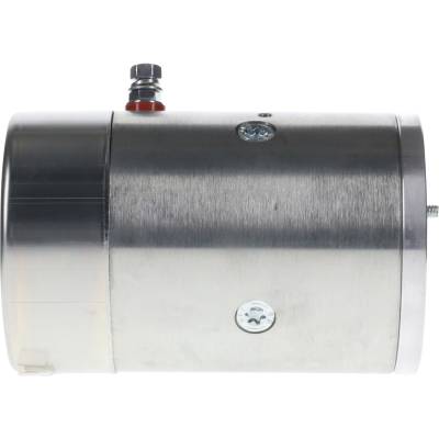 Rareelectrical - Snow Plow Hydraulic Pump Motor Compatible With Meyer Diamond E57 E60 Quick Lift 12V Cw Slotted Shaft - Image 3