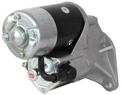 Rareelectrical - New Starter Motor Compatible With Hino Fa14 Fa15 Fb14 Fb15 Truck W04ct W04d 4-Cyl 3.84L 4.0L Turbo - Image 2