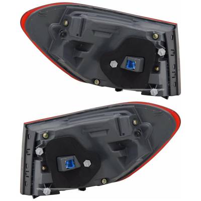 Rareelectrical - New Outer Pair Led Tail Lights Compatible With Mercedes-Benz Glc300 Base 2.0L 2016 2017 2018 2019 By - Image 2