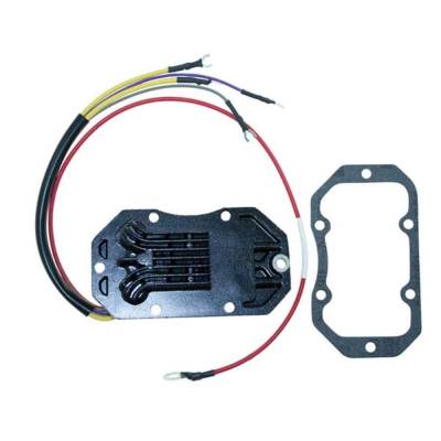 Voltage Regulator 35 Amp Compatible With 1984-1991 Johnson Evinrude 235Hp 155Hp V6 Cross Flow 6-Cyl