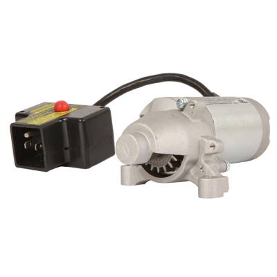 Rareelectrical - Electric Starter Motor Compatible With Briggs And Stratton Snow Blower Engines 120V Ac Ccw 17-Tooth - Image 2