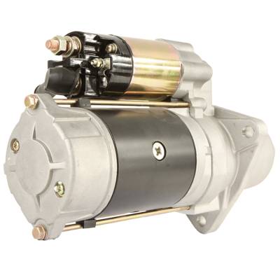 Rareelectrical - New Starter Motor Compatible With Mitsubishi 8Dc8 8Dc9 8Dc10 8Dc11 Inline-6 Diesel Engine Fuso Fv413 - Image 2