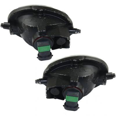 Rareelectrical - New Pair Of Fog Lights Compatibile With Honda Civic Dx Ex Lx Si Coupe 2-Door 2001-2008 By Part - Image 2