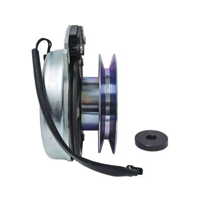 Rareelectrical - New Electric Lawn Mower Pto Clutch Compatible With John Deere Lx280 Ccw 1 Inch 5.45 Inch Pulley 125 - Image 3