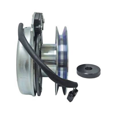 Rareelectrical - New Electric Pto Clutch Compatible With Cub Cadet Rzt-L46 Rzt-S46 Mtd Bolens Huskee White Outdoor - Image 3
