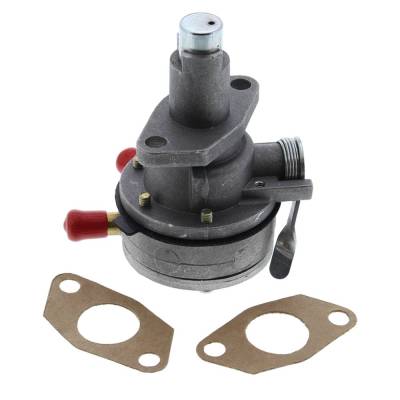 Rareelectrical - Fuel Lift Pump 2 Mounting Holes Gasket Included Compatible With Kubota V1903 V2203 V2403 Diesel - Image 1