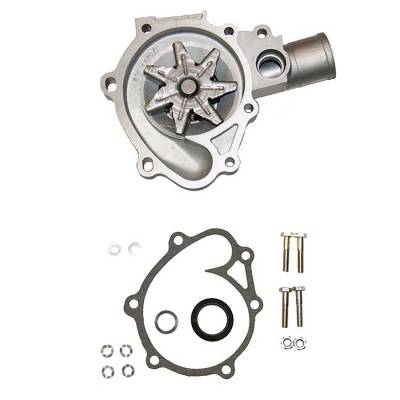 Rareelectrical - Water Pump Compatible With 1976-1985 Volvo 242 244 245 Dl Gle B21 B23 2.1L 2.3L I4 Sohc Redblock - Image 2