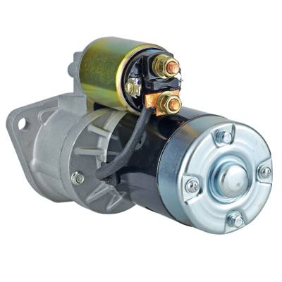 RAREELECTRICAL - New Starter Compatible With Mitsubishi Fg25 Fg30 4G52 Forklift 1979-1981 Fg20 4G33 Cat Gp40 Gpl40 - Image 2