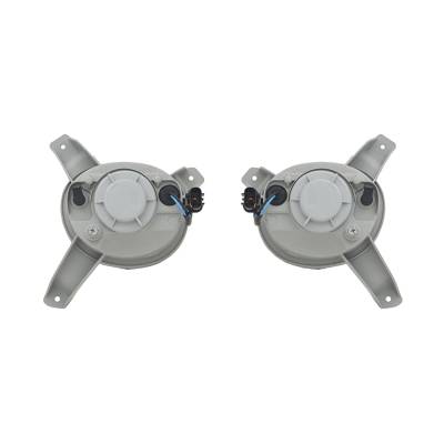 Rareelectrical - New Fog Lights Pair Compatible With Chevrolet Aveo Sedan 2007-2010 2011 Gm2593164 96650541 96650540 - Image 2