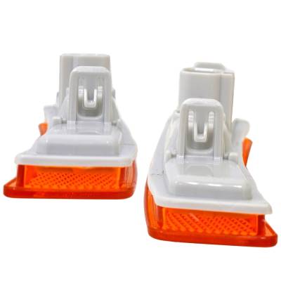 Rareelectrical - New Pair Of Side Marker Lights Compatible With Ford Ranger Xlt Crew Cab Pickup Ranger Wildtrak Crew - Image 5