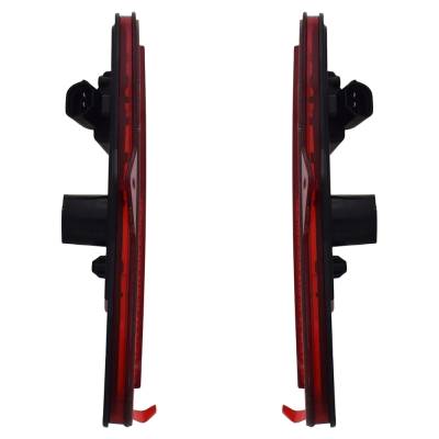 Rareelectrical - New Pair Of Side Marker Lights Compatible With Toyota Prius Prime Xse Premium Hatchback Prius Base - Image 3