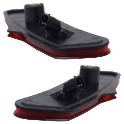 Rareelectrical - New Pair Of Side Marker Lights Compatible With Toyota Prius Prime Xse Premium Hatchback Prius Base - Image 5