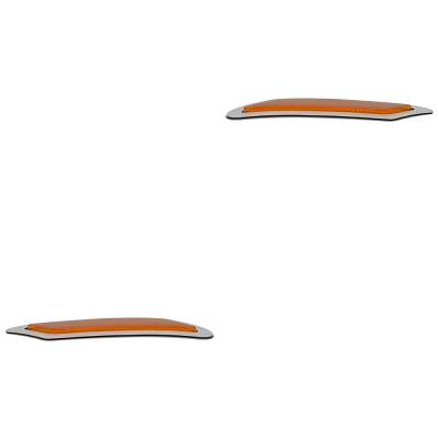 Rareelectrical - New Pair Of Reflector Lights Compatible With Audi Q5 Sq5 Q5 Phev 2018 2019 2020 By Part Numbers - Image 3