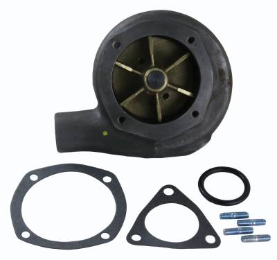 Rareelectrical - Coolant Pump Compatible With Detroit Diesel 3-71 4-71 6-71 Inline Engine Series A B Left Hand - Image 1