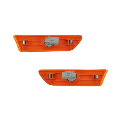 Rareelectrical - New Side Marker Lights Pair Compatible With Infiniti G35 Coupe 03-07 26810Al520 26185Am800 - Image 2