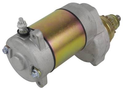 Rareelectrical - New Starter And Drive Compatible With Polaris Big Boss 250 1989-1993 Big Boss 300 1994 Big Boss 350 - Image 2