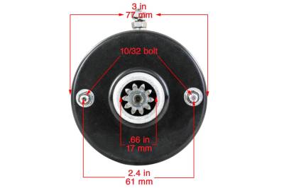 Rareelectrical - Hitachi Type Starter Compatible With Harley Davidson Fxrp Police Fxr Super Glide Ii Fxrc Low Glide - Image 3