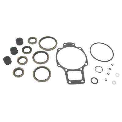Omc Stringer 100-245Hp Gearcase Seal Kit Compatible With Electric Shift Sterndrive 1968-1977 4-Cyl