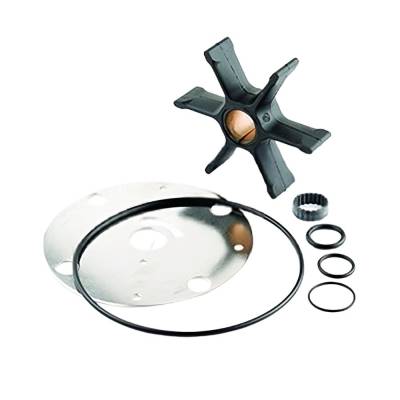 Water Pump Compatible With 1964-1986 Omc Stringer Electric Shift 100-260Hp Sterndrive 4-Cyl Kit