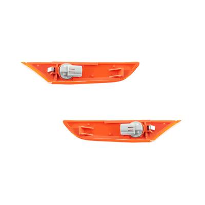 Rareelectrical - New Pair Of Side Marker Lights Compatible With Infiniti G35 2003-2006 26180Al520 26185Al520 - Image 2