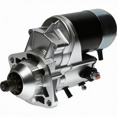 Rareelectrical - Engine Starter Compatible With Komatsu Excavator Pc210-8 Pc210lc-8 Pc210nlc-8 Saa6d107e-1 Cummins - Image 2