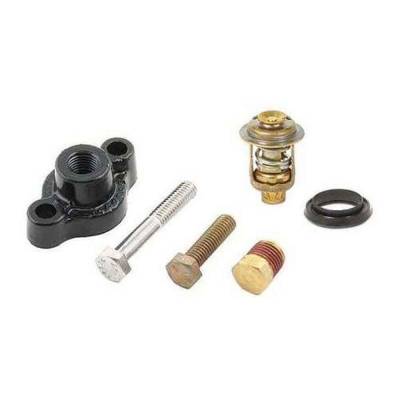 143°F Thermostat Cover Kit Compatible With 1992-2005 Mercury V6 2-Stroke Outboard 140 Jet 225 Efi