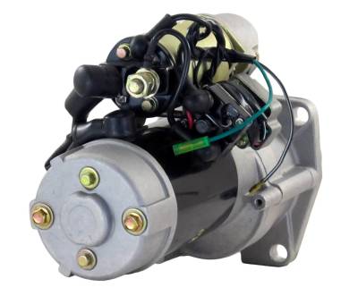 Rareelectrical - New Starter Motor Compatible With Hitachi Excavator Ex200 -1 -2 -3 With Isuzu 6Bd1 1-81100-197-0 - Image 2