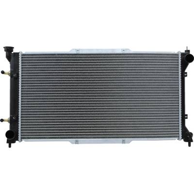 Rareelectrical - Radiator Compatible With 1996-1999 Subaru Outback 2.2L 2.5L H4 Flat-Four 1995-1999 Legacy Sedan - Image 2